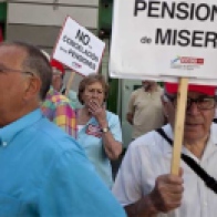 Algunos jubilados ya han comenzado a manifestarse en contra de esta reforma de las pensiones